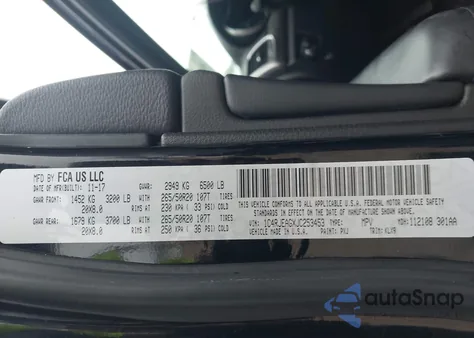 2018 Jeep Grand Cherokee Altitude 4X2 z USA, uszkodzony, nr VIN 1C4RJEAGXJC253453